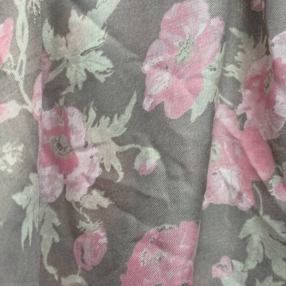 Pastel color Summer scarf for women, Light Pink Rose - Picture 6 of 7